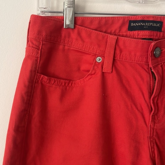 Banana Republic Factory Pants - Banana Republic Orange Jean, Size 6